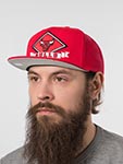Бейсболка MITCHELL NESS арт. HS9657-CBURED1 Chicago Bulls NBA (красный)
